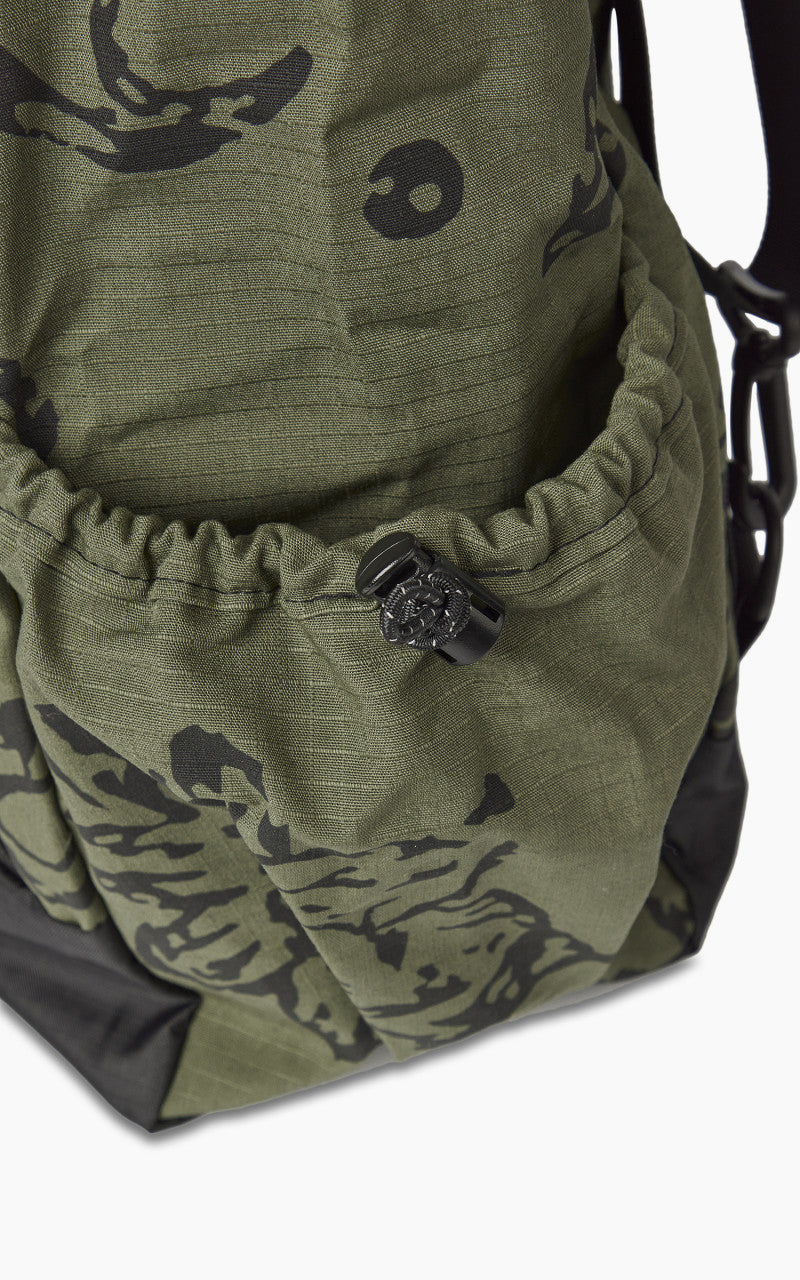Engineered Garments UL 3 Way Bag Ripstop Olive Floral Print