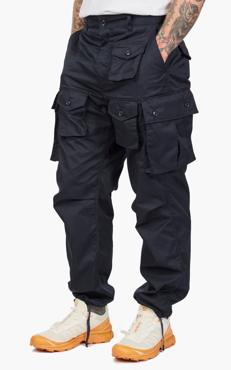 Engineered Garments FA Pant Feather PC Twill Dark Navy
