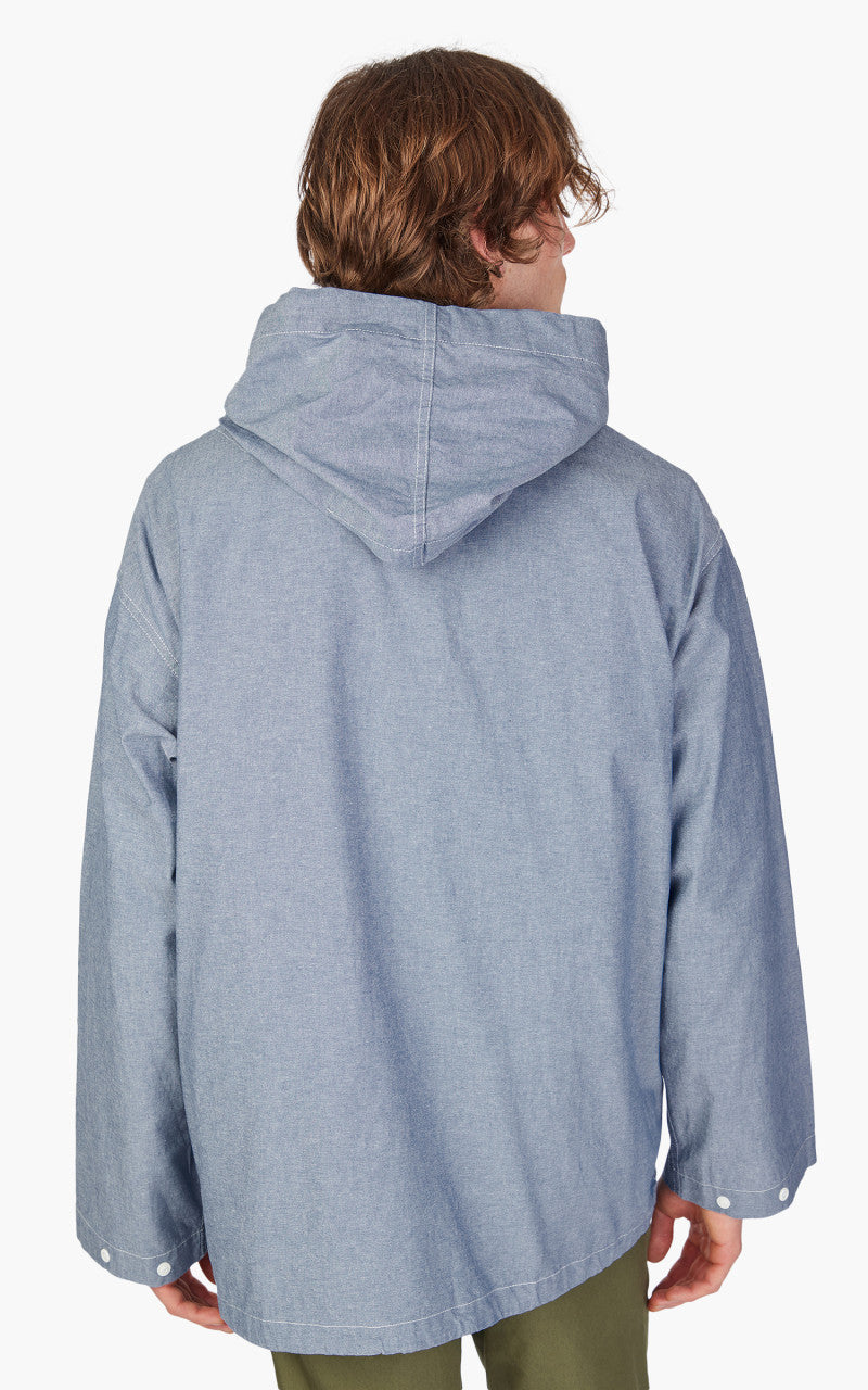 Engineered Garments LT Parka Cotton Chambray Light Blue