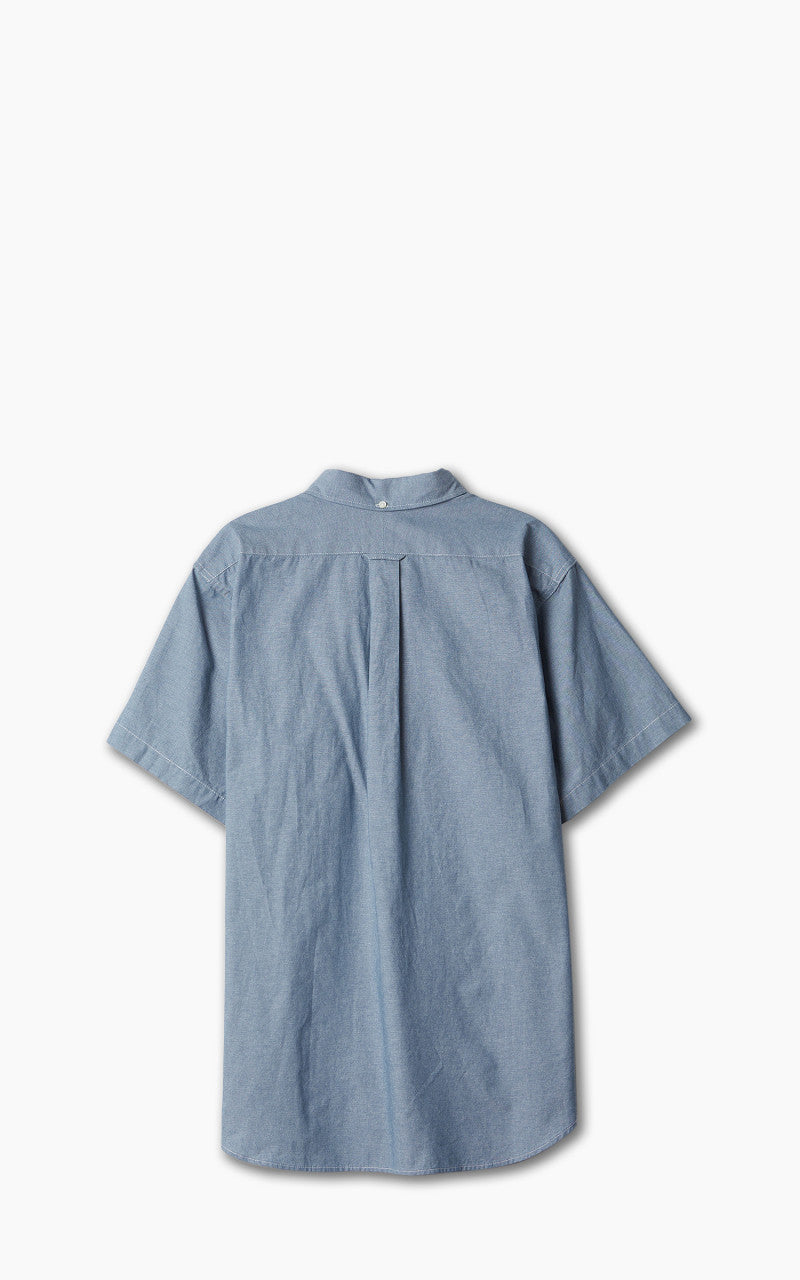 Engineered Garments Popover BD Shirt Cotton Chambray Light Blue