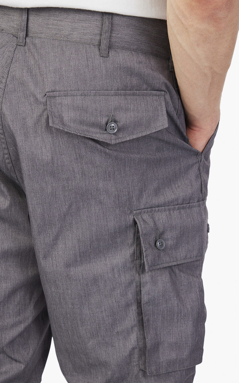 パンツ OVER PANT - FEATHER PC TWILL - Engineered Garments FA Pant Dk. Navy Feather PC Twill - Made