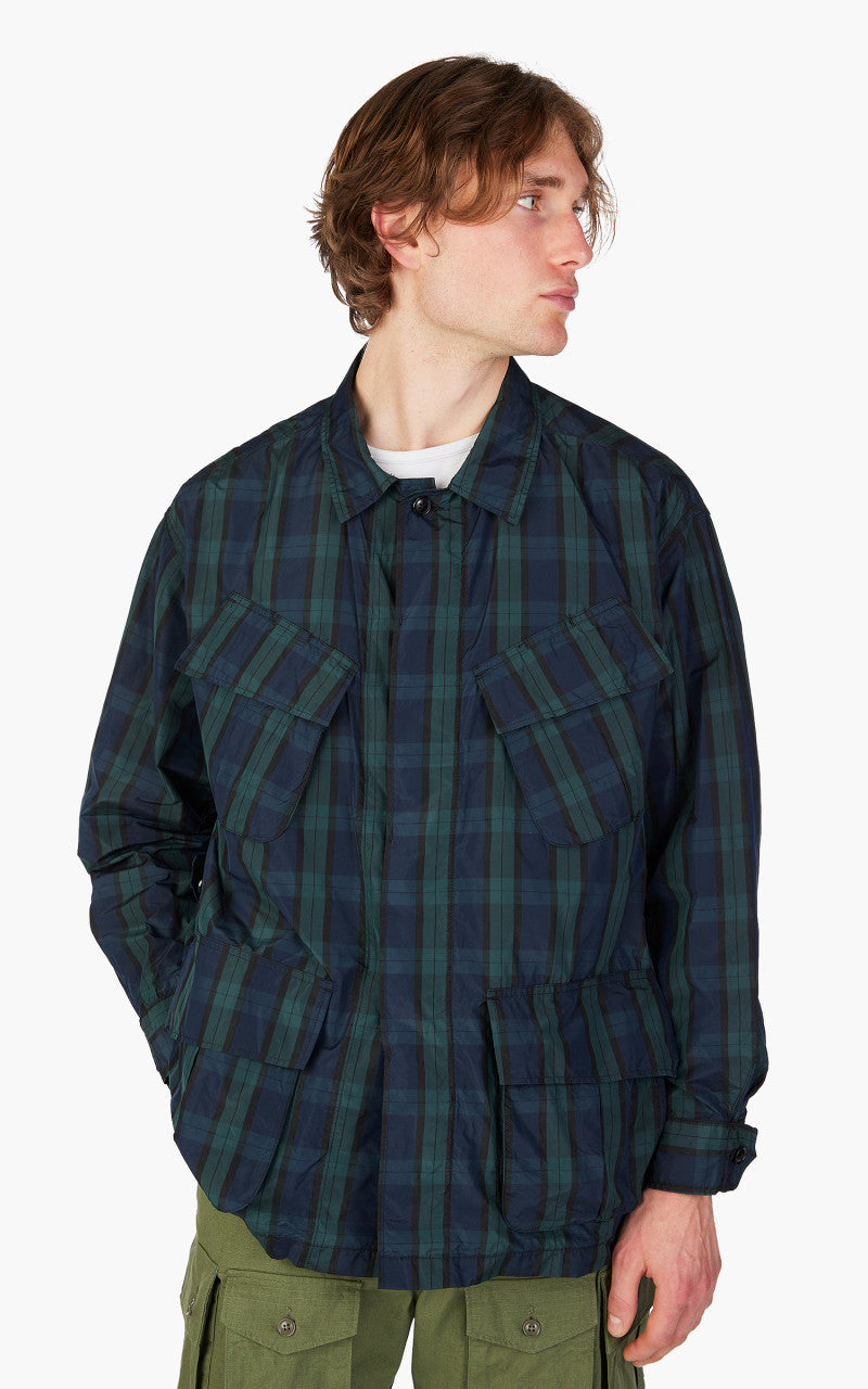 Engineered Garments Jungle Fatigue Jacket Crushed Taffeta