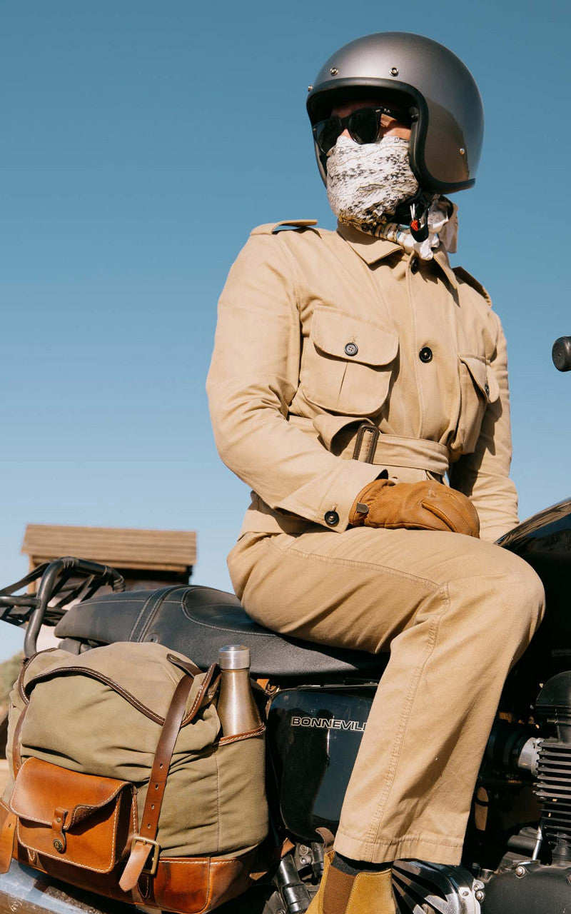 Shangri-La Heritage Explorator Waxed Canvas Messenger Bag Army