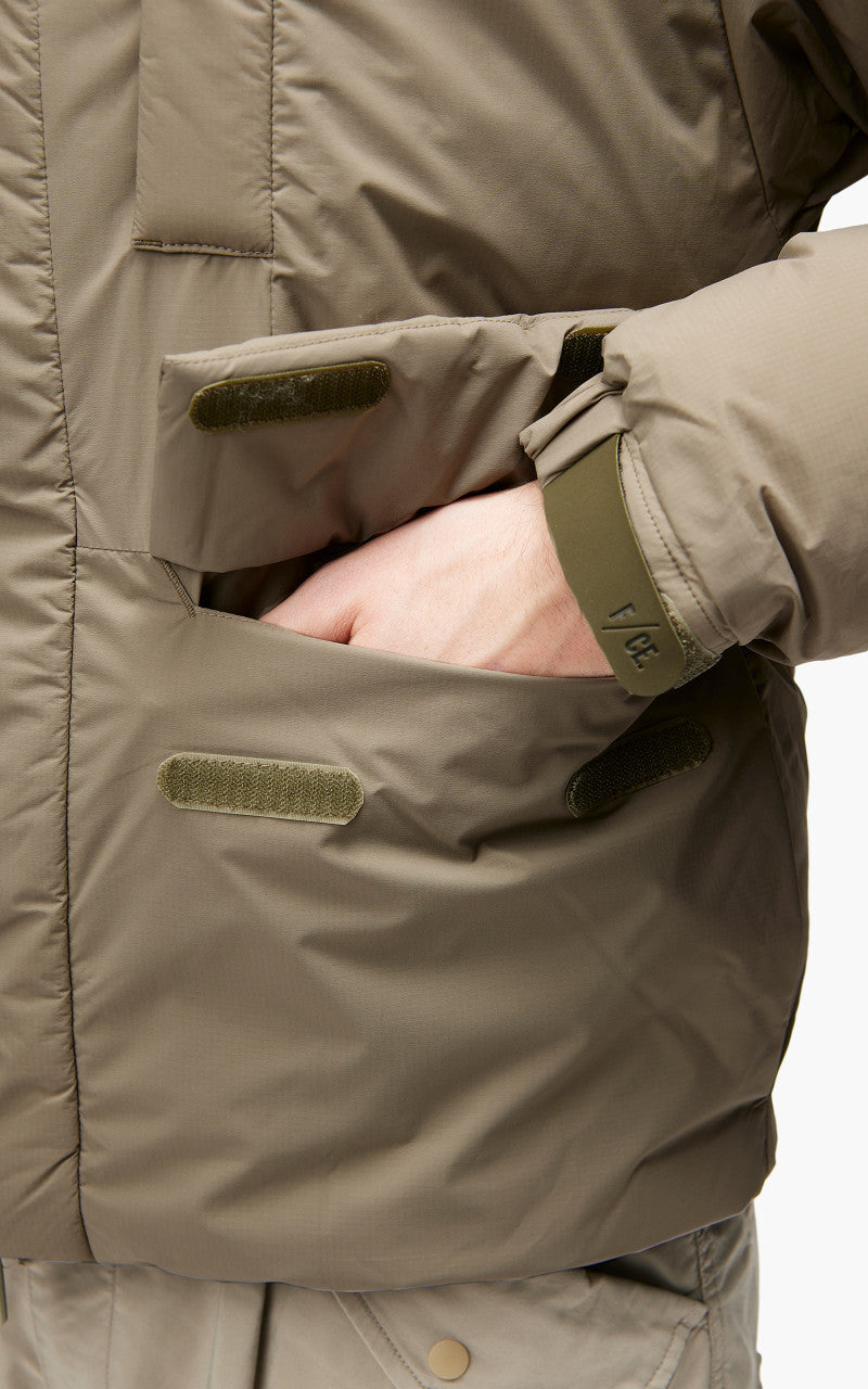 F/CE. x Nanga Minimal Down Jacket Sage Green