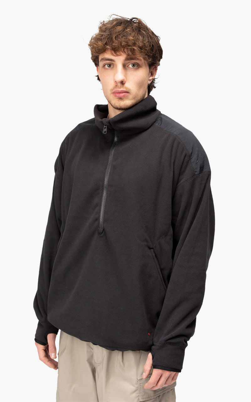 F/CE. Polartec Stand Zip Up Black