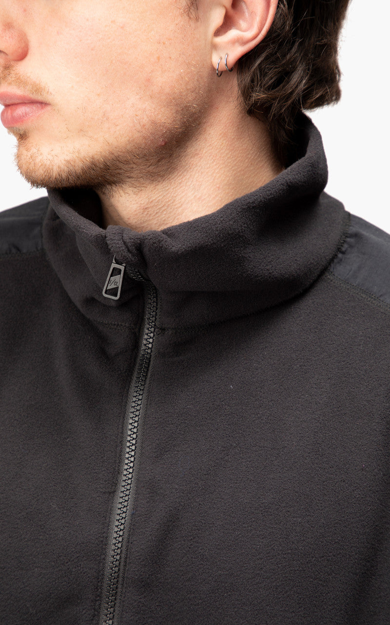F/CE. Polartec Stand Zip Up Black