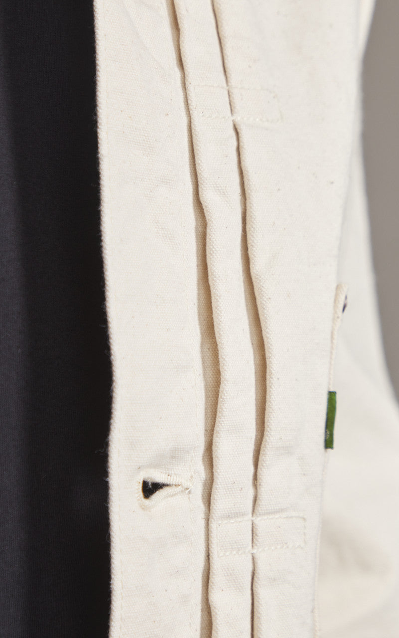 FOB Factory F2445 Cotton Duck Jacket Ecru