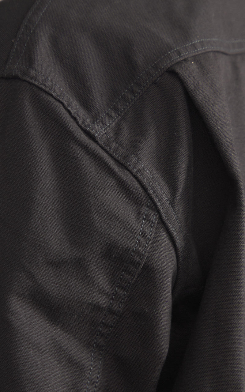 FOB Factory F2445 Cotton Duck Jacket Black