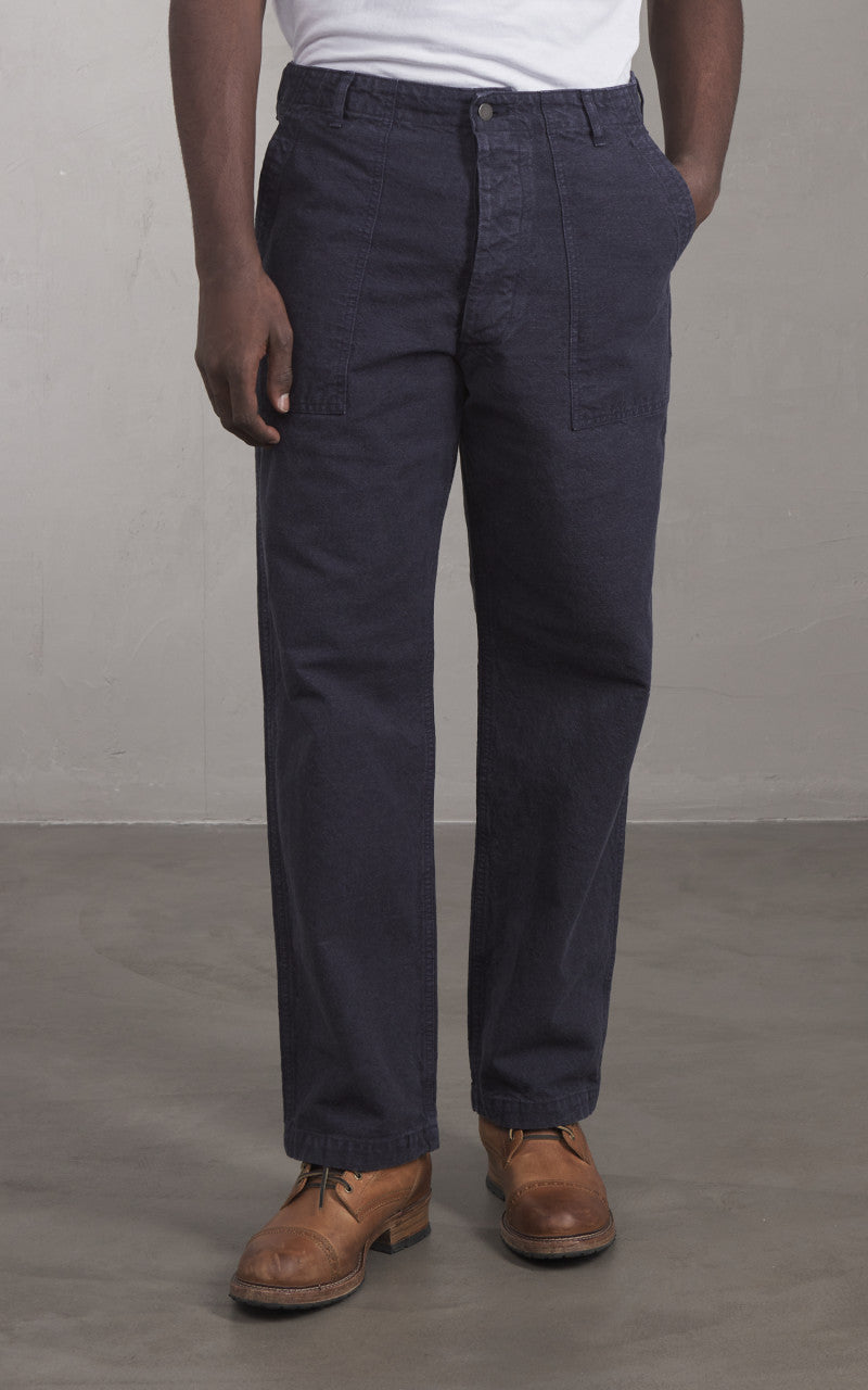 FOB Factory F0536 C/H Fatigue Pants Navy