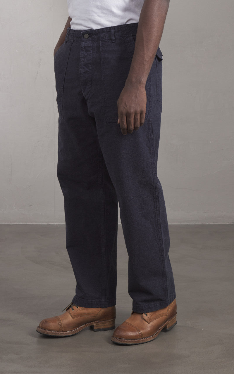 新品、未使用、タグ付き、FOB factory CH FATIGUE PANTS FOB Factory F0536 C/H Fatigue Pants Navy