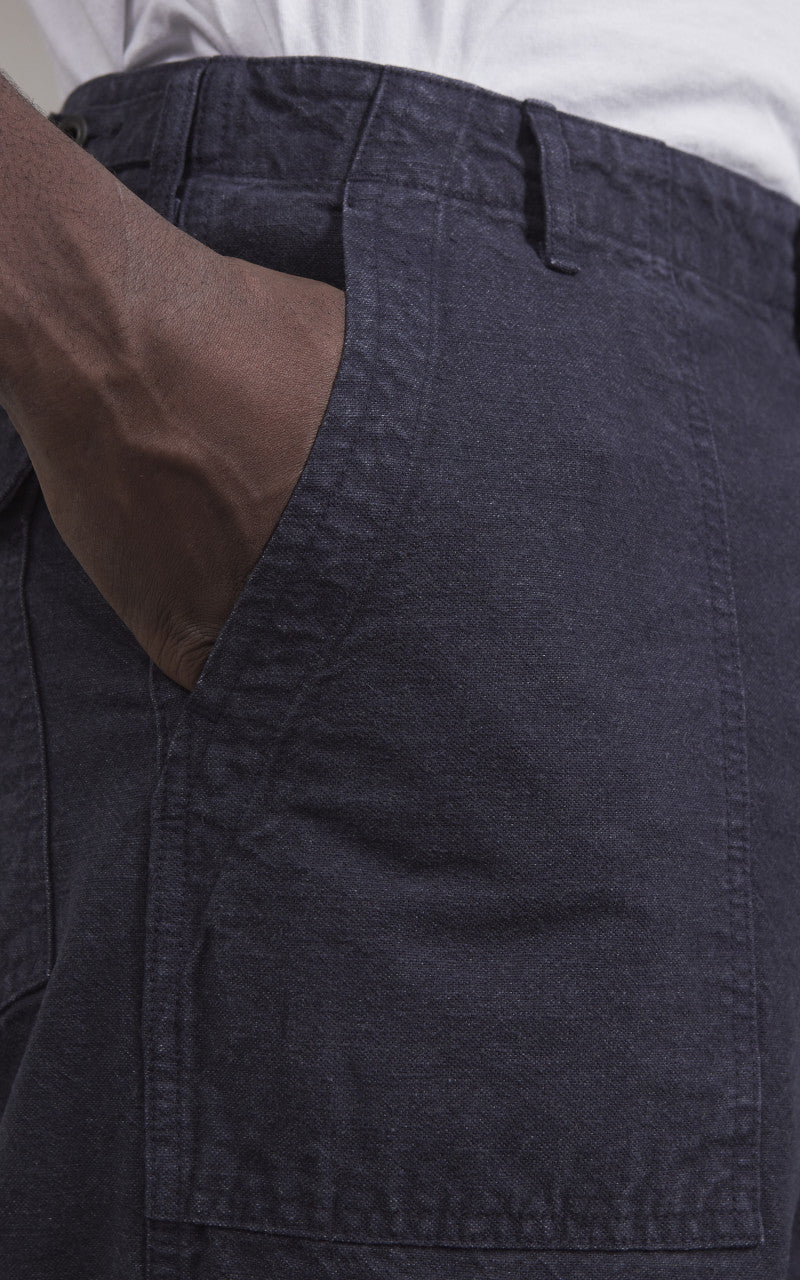 FOB Factory F0536 C/H Fatigue Pants Navy