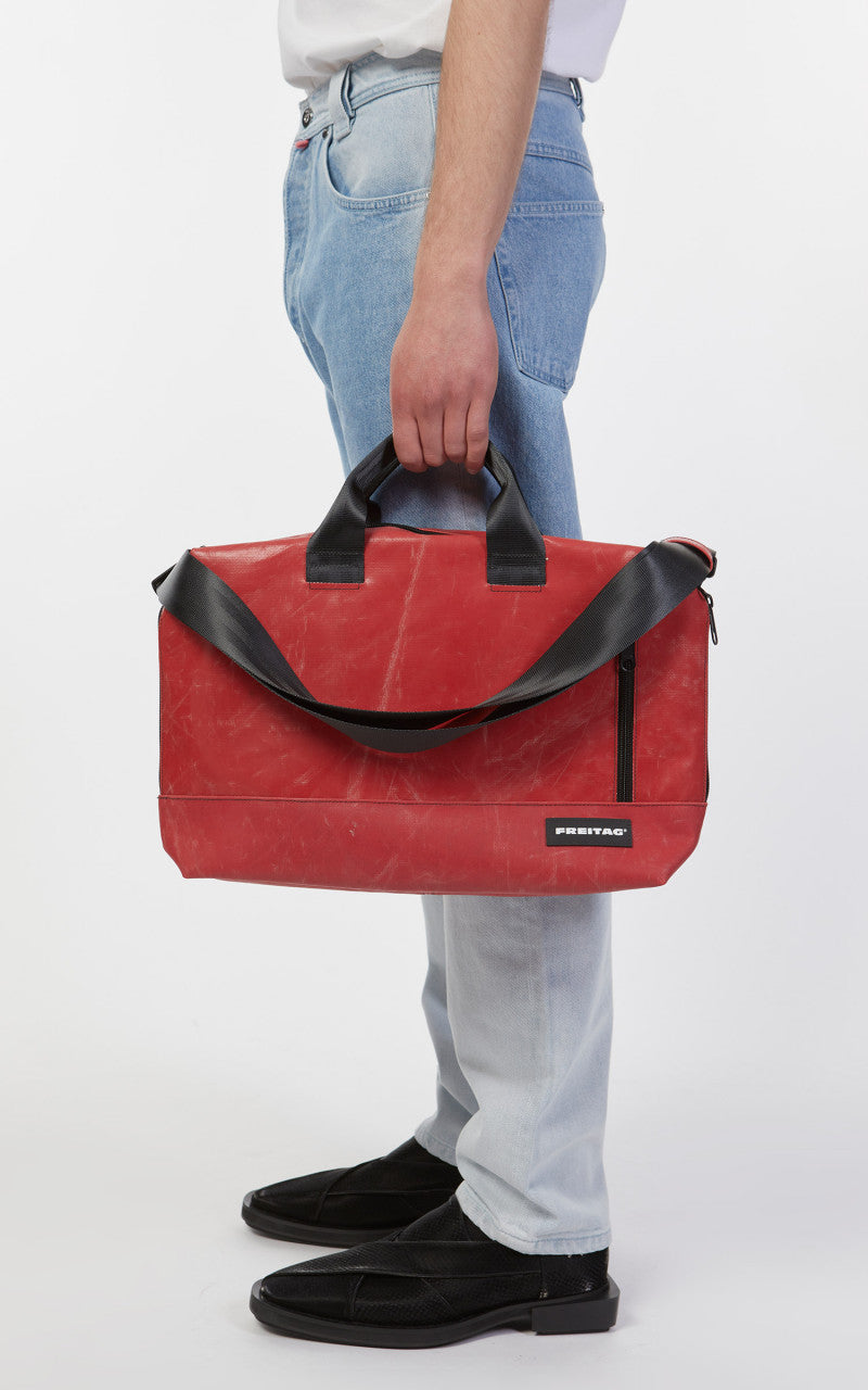 Freitag F305 Roy Laptop Bag Medium Blue 12-1
