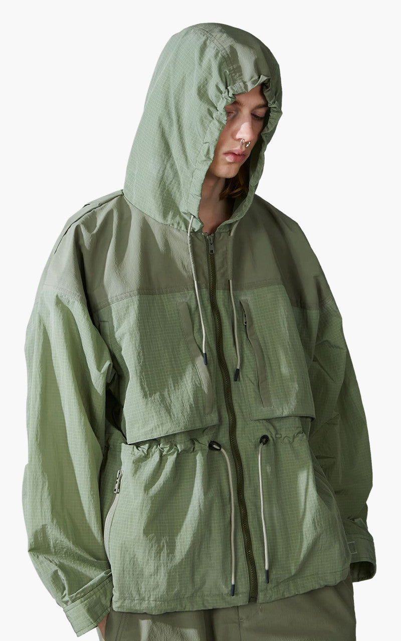 F/CE. Oversized Mountain Parka Sage Green