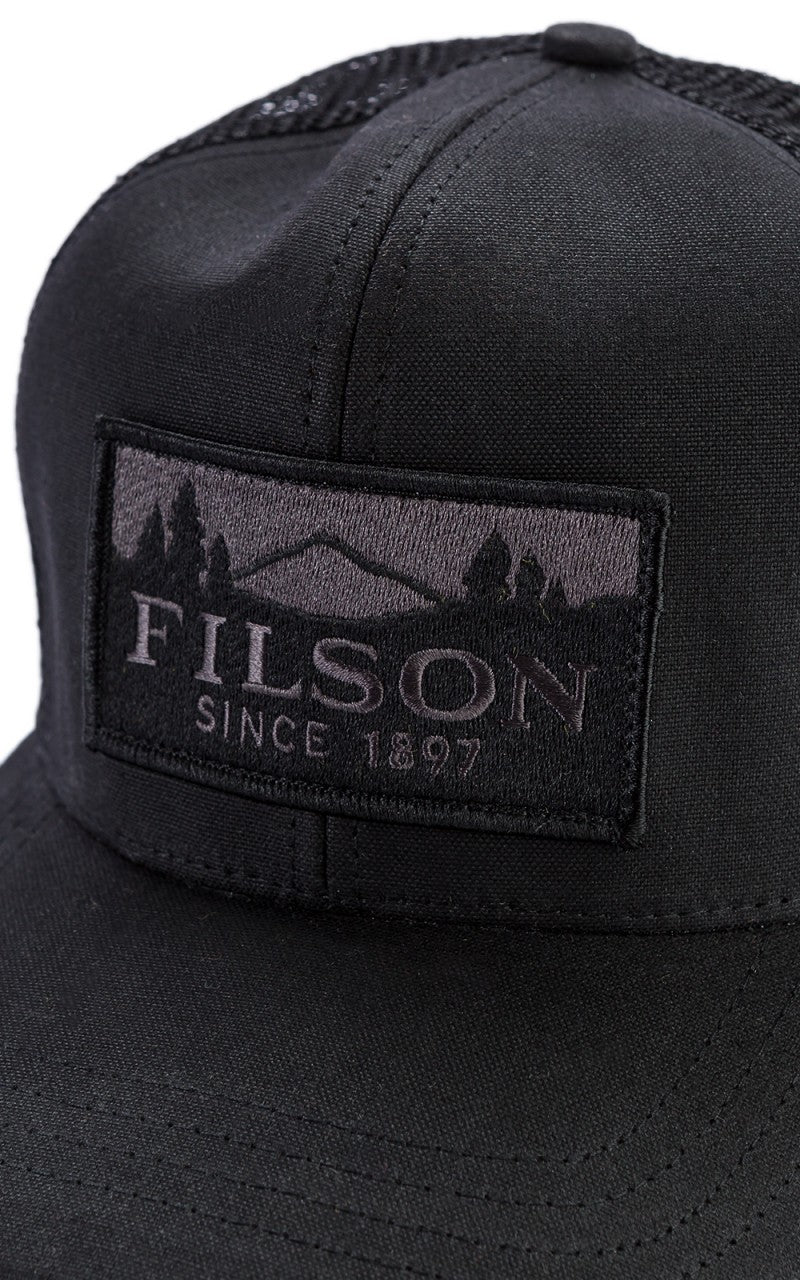 Filson Logger Mesh Cap Black