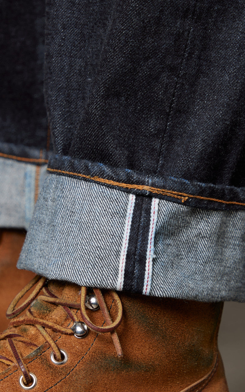 FOB Factory F165 Selvedge Garage Denim 5P Rinsed Indigo