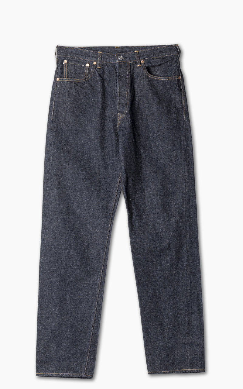 FOB Factory F165 Selvedge Garage Denim 5P Rinsed Indigo