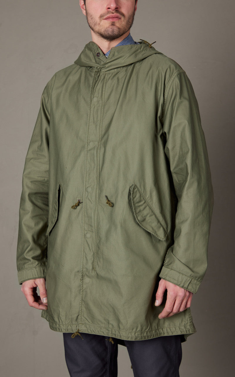 FOB Factory F2402 M-51 Shell Parka Olive