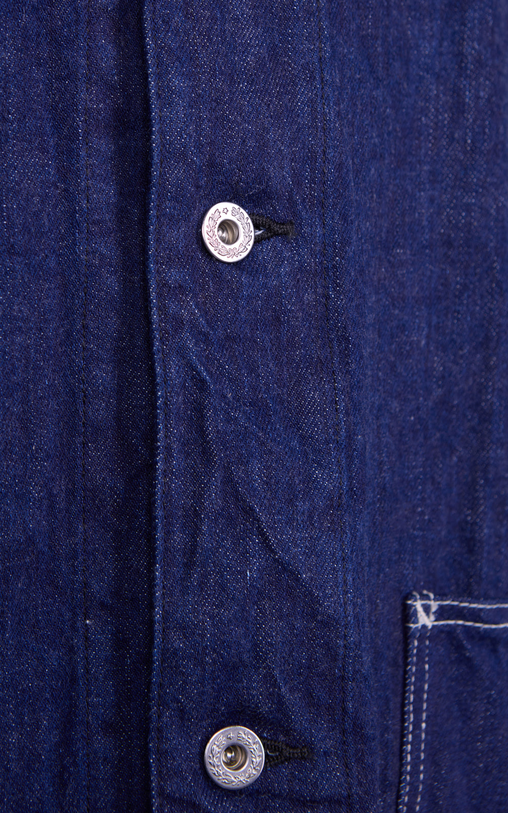 FOB Factory F2467 WWII Denim Chore Coat Indigo
