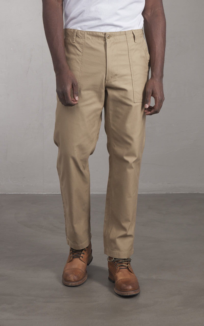 FOB Factory F0431 Baker Pants Khaki