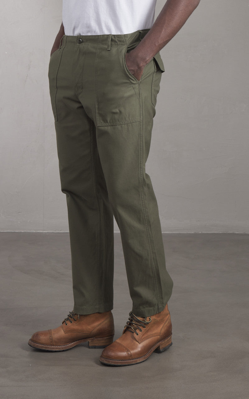 FOB Factory F0431 Baker Pants Olive