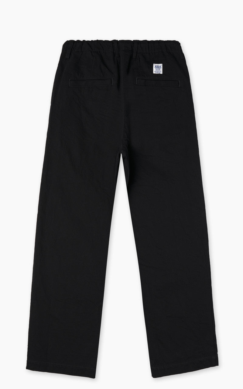 FOB Factory F0508 Three Eight Loom Denim Track Pants Black