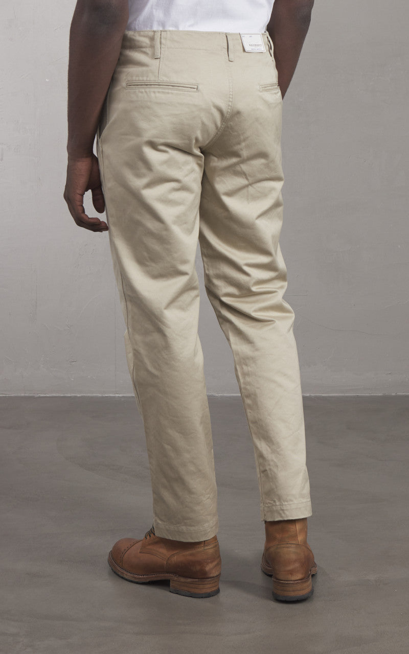 FOB Factory F0514 Narrow U.S. Trousers Beige