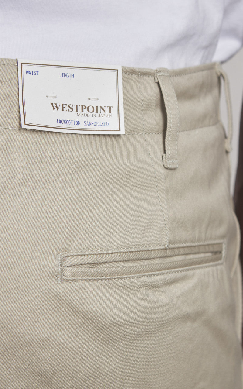 FOB Factory F0514 Narrow U.S. Trousers Beige