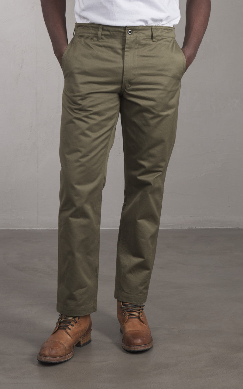 FOB Factory F0514 Narrow U.S. Trousers Olive