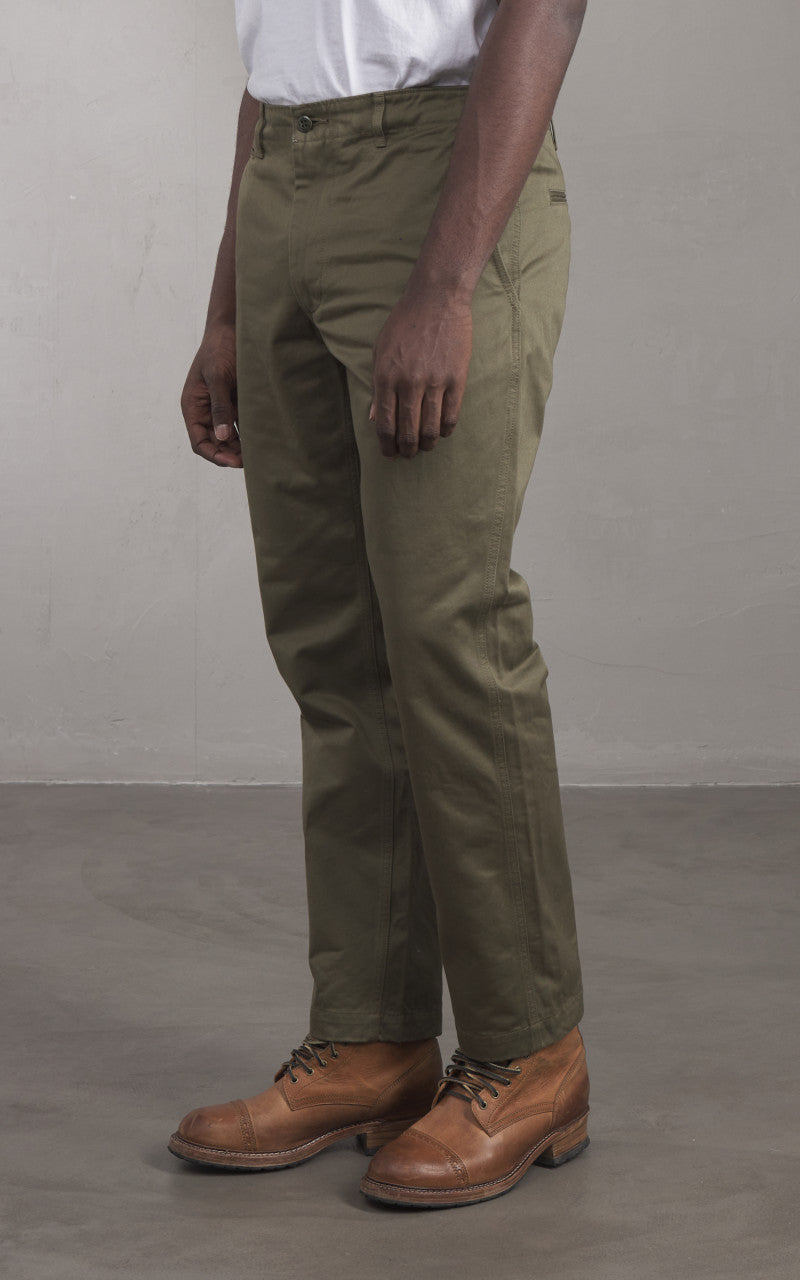FOB Factory F0514 Narrow U.S. Trousers Olive