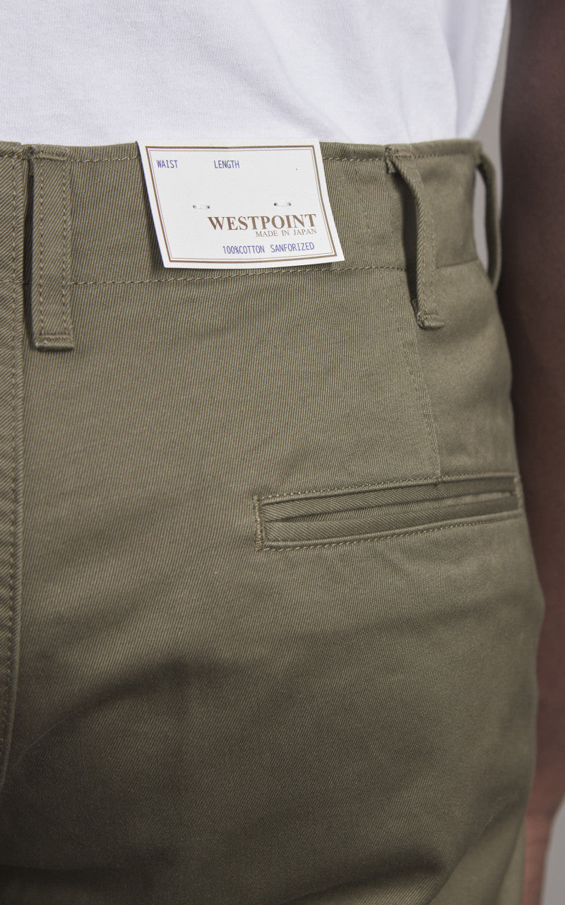 FOB Factory F0514 Narrow U.S. Trousers Olive