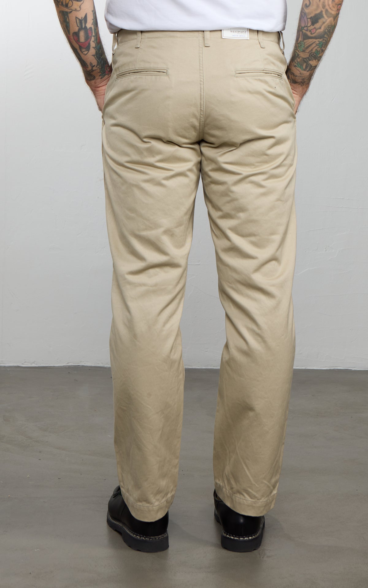 FOB Factory F0514 Schmale US-Hose Beige