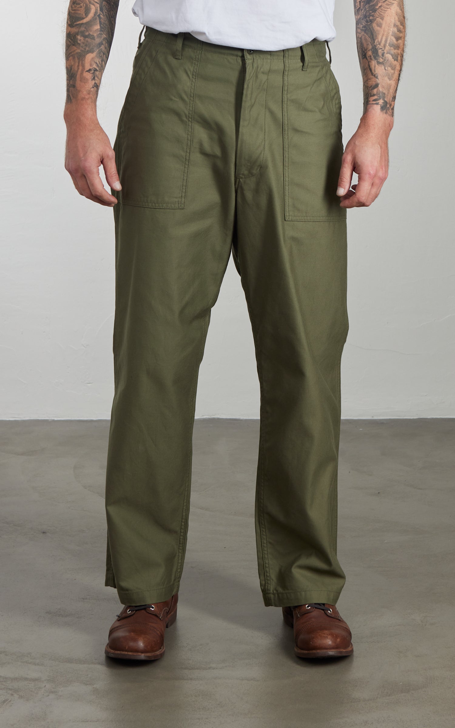 FOB Factory F0540 Baker Pants Type 2 Olive