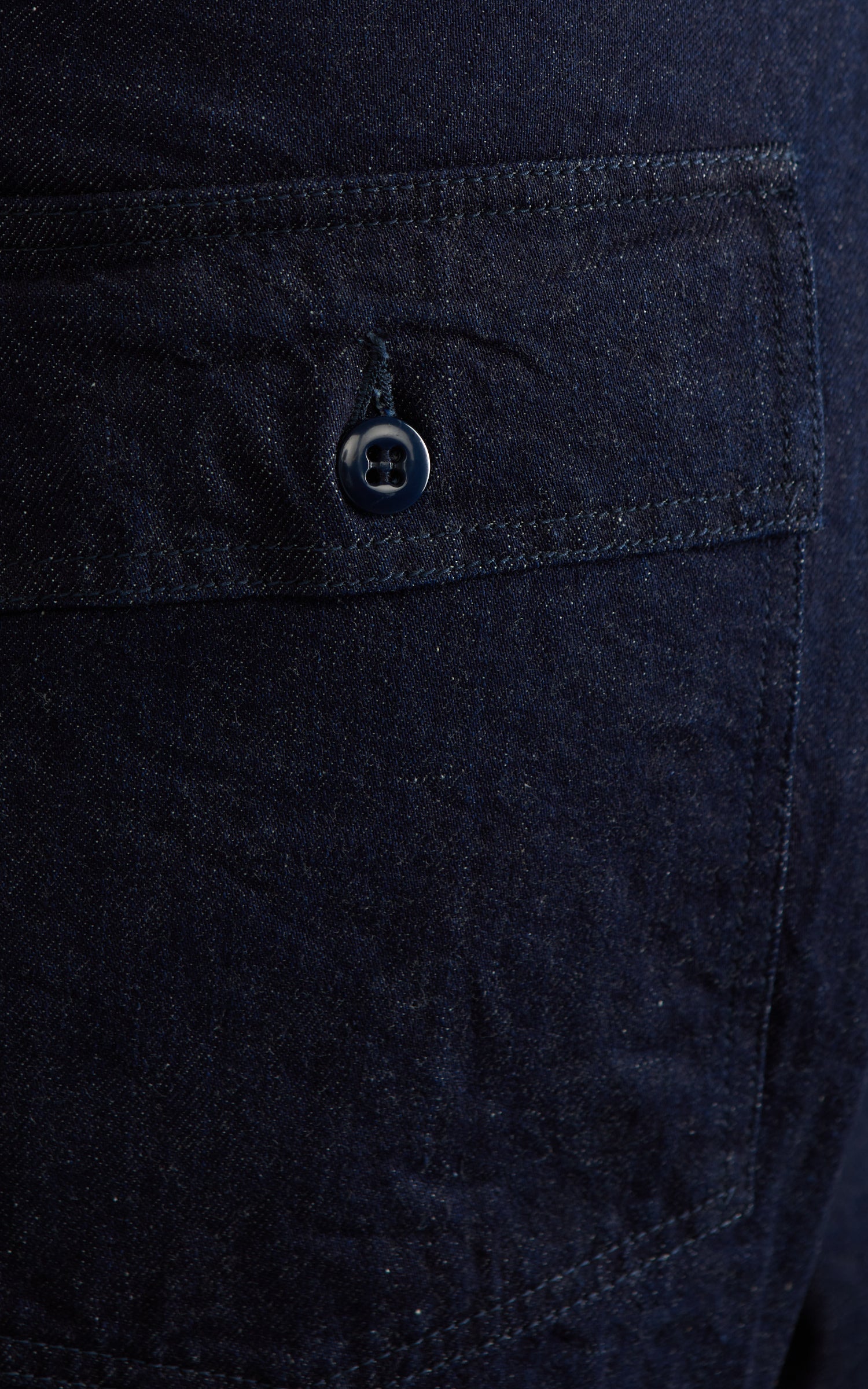 FOB Factory F0541 Three Eight Loom Denim Baker Pants Indigo