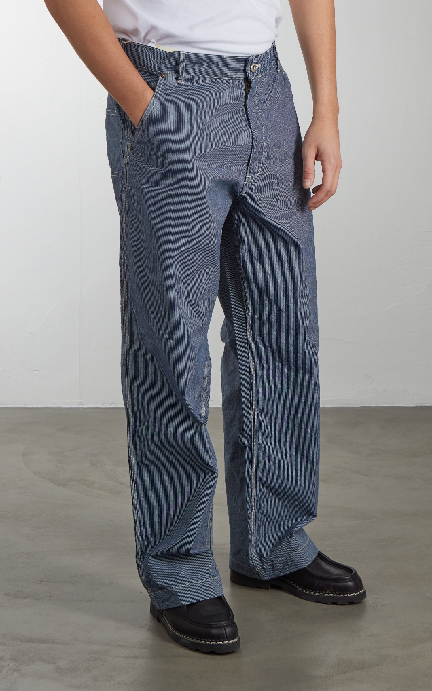 FOB Factory F0548 Hickory Work Pants Navy