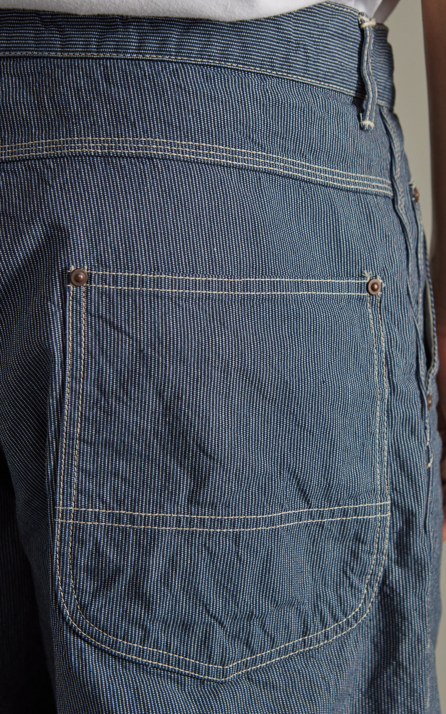 FOB Factory F0548 Hickory Work Pants Navy