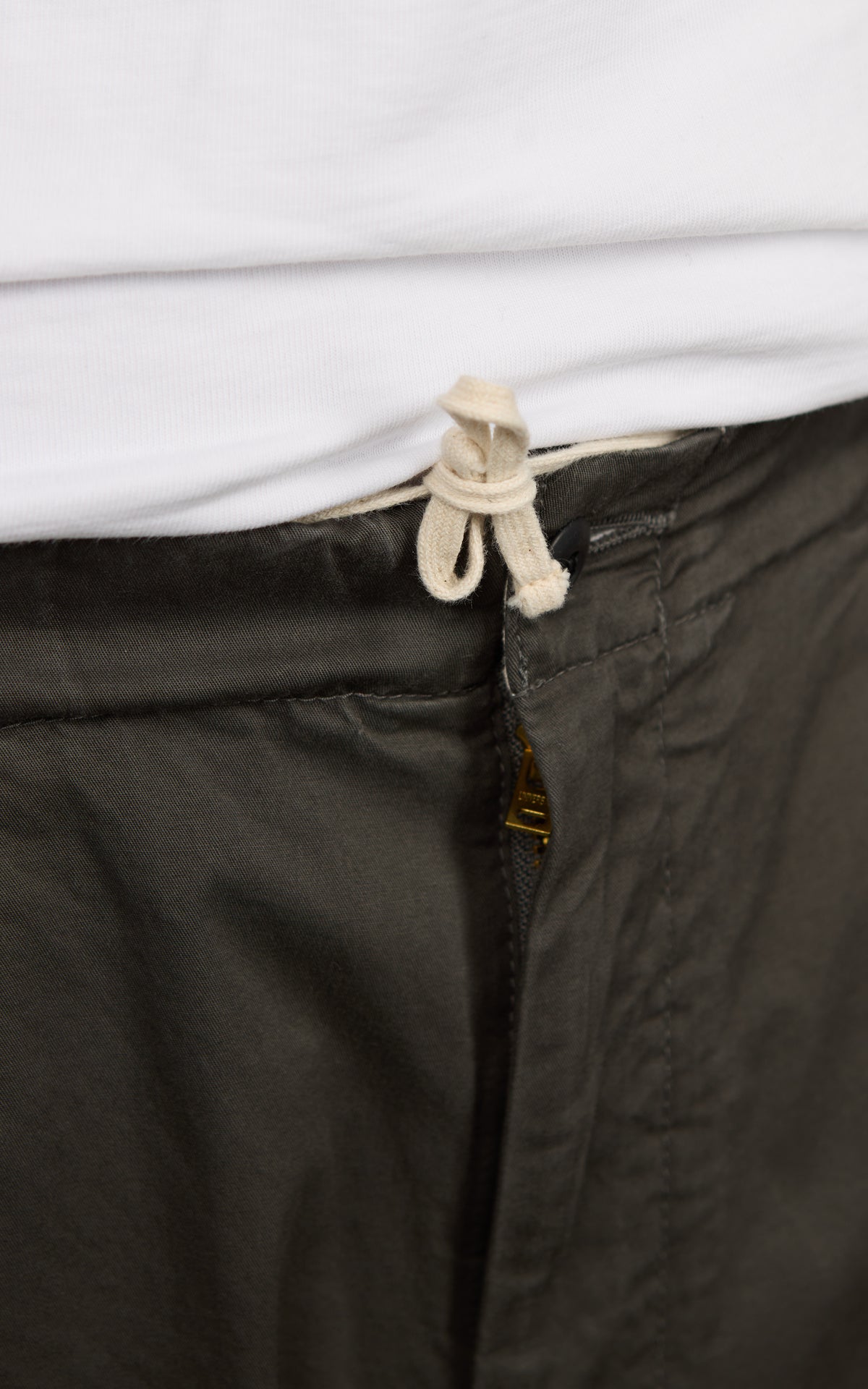 FOB Factory F0549 Stretch Twill Easy Pants Charcoal