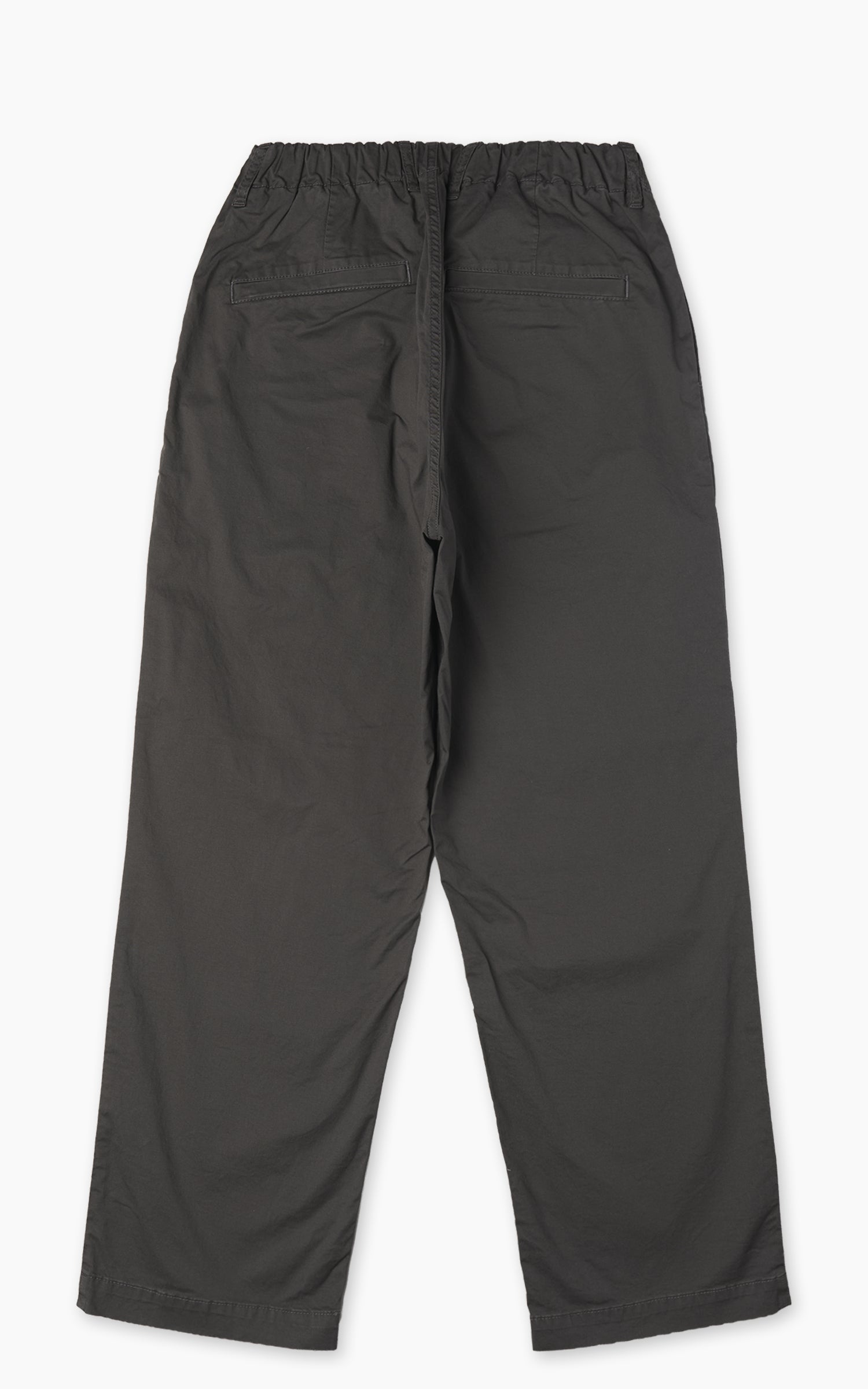 FOB Factory F0549 Stretch Twill Easy Pants Charcoal