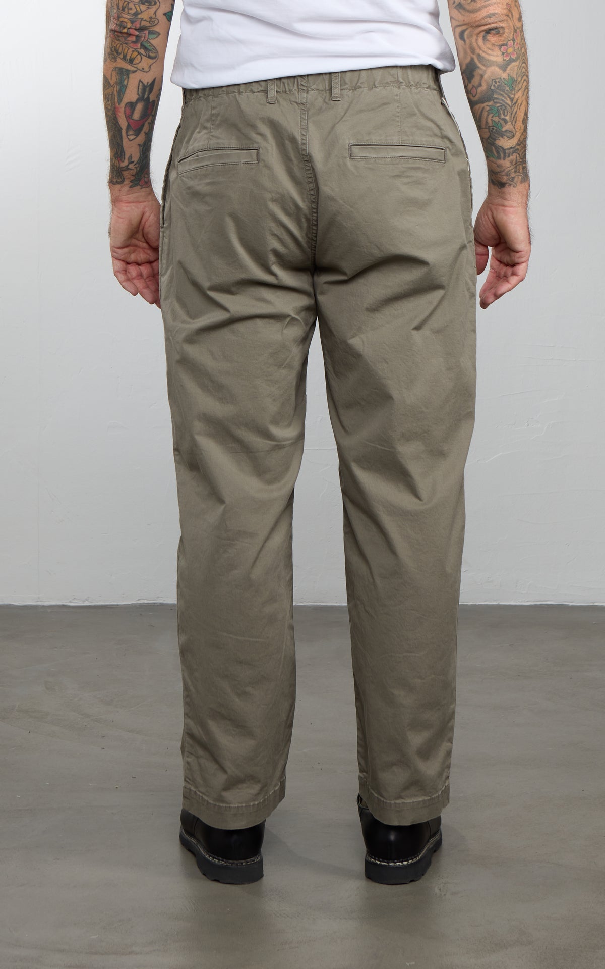 FOB Factory F0549 Stretch Twill Easy Pants Ivy