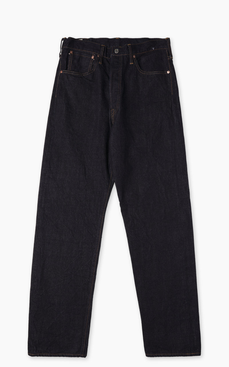 FOB Factory F153 Selvedge Denim Tapered 5P Rinsed Indigo