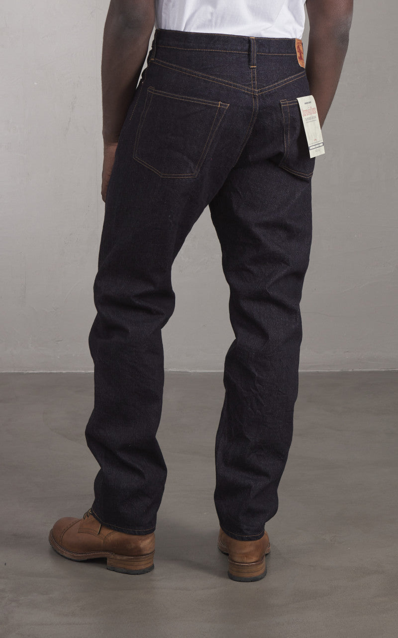 FOB Factory F153 Selvedge Denim Tapered 5P Rinsed Indigo