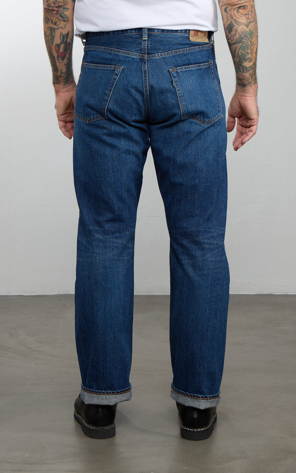 FOB Factory F159 Selvedge Denim Straight 5P Rinsed Indigo