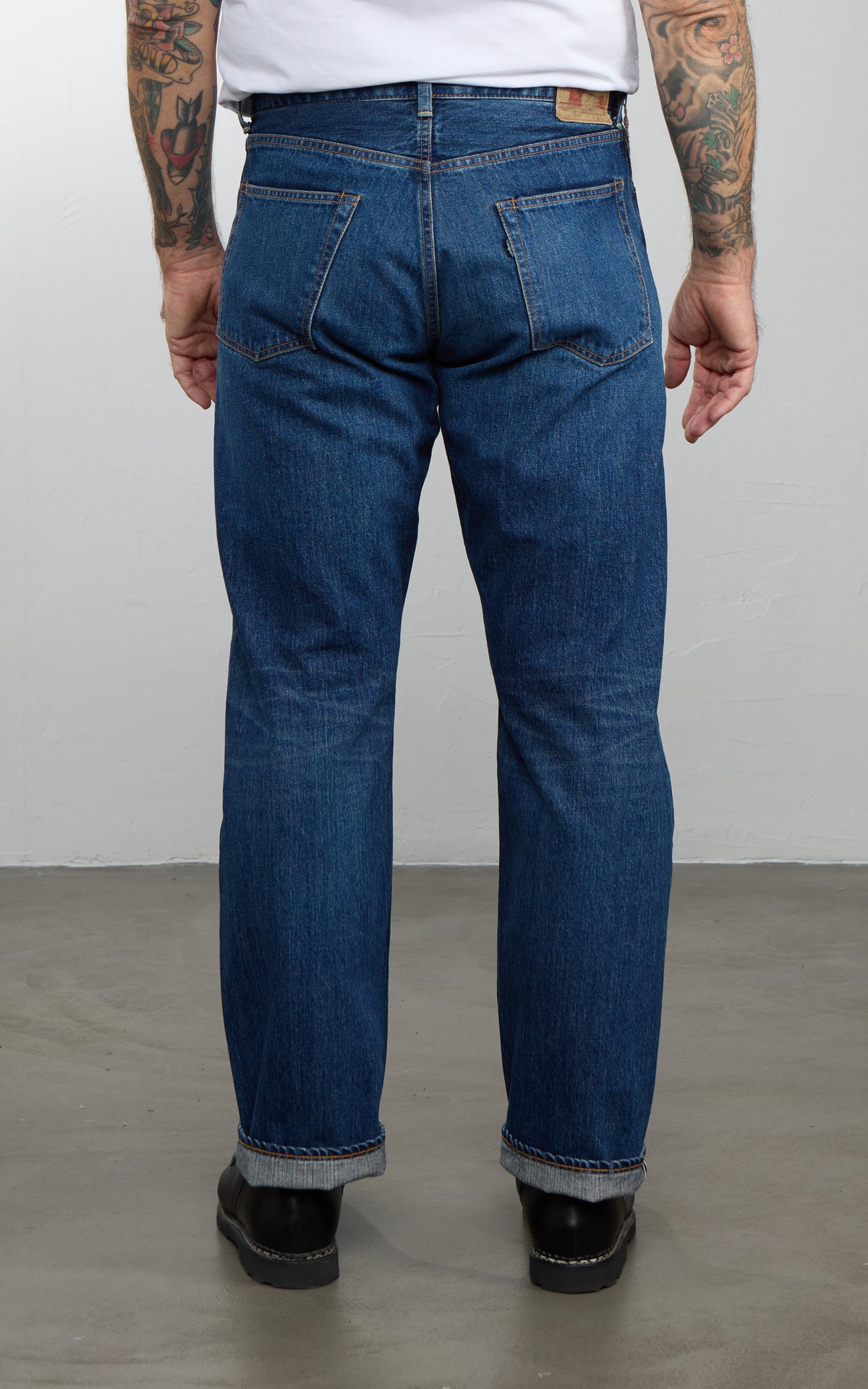 FOB Factory F159 Selvedge Denim Straight 5P Rinsed Indigo