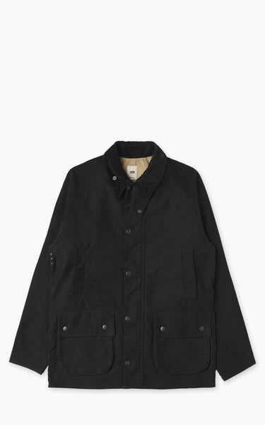 FOB Factory F2361 Moleskin Riding Jacket Black