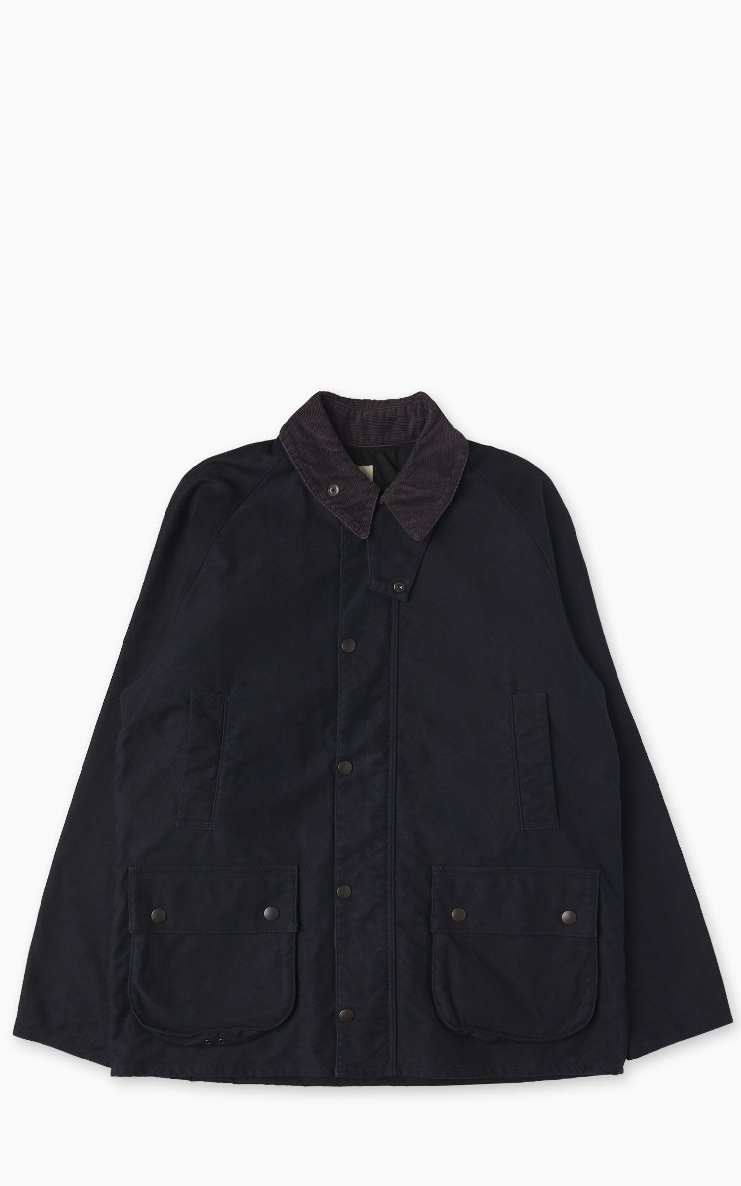 FOB Factory F2361 Moleskin Riding Jacket Navy
