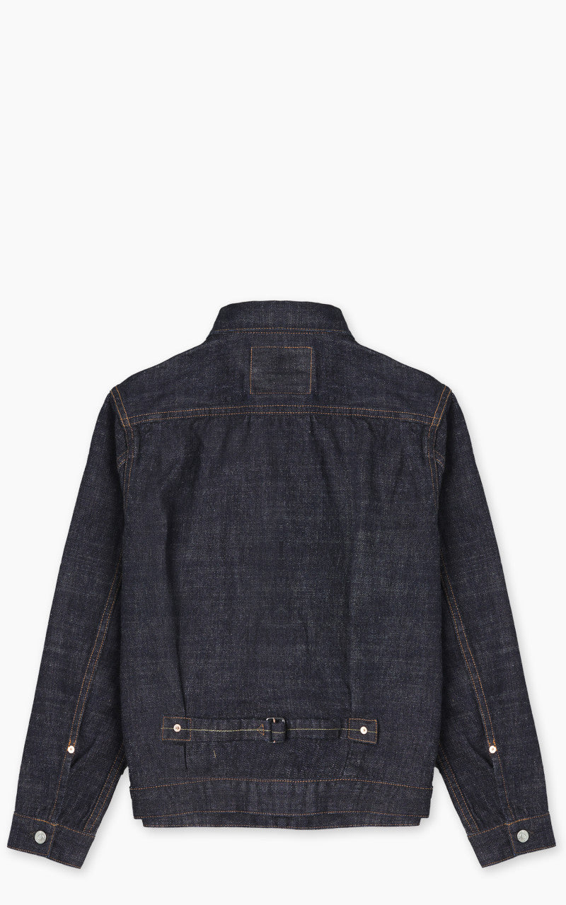 FOB Factory F2400 G-3 Type 1 Selvedge Denim Jacket Rinsed Indigo