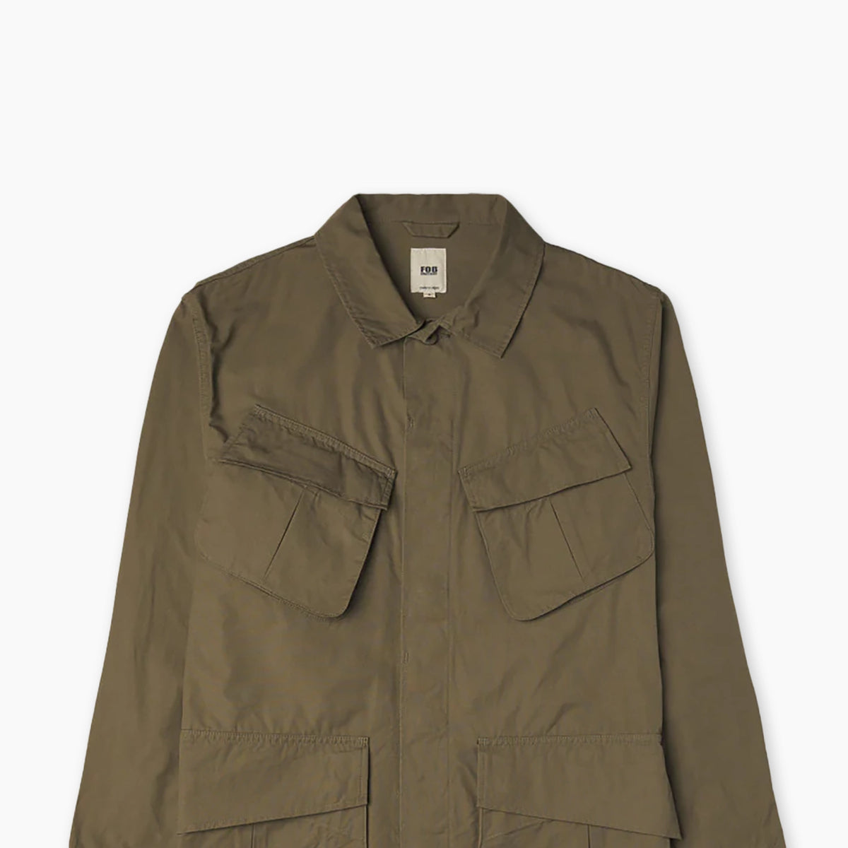FOB Factory F2452 Jungle Fatigue Jacket Olive