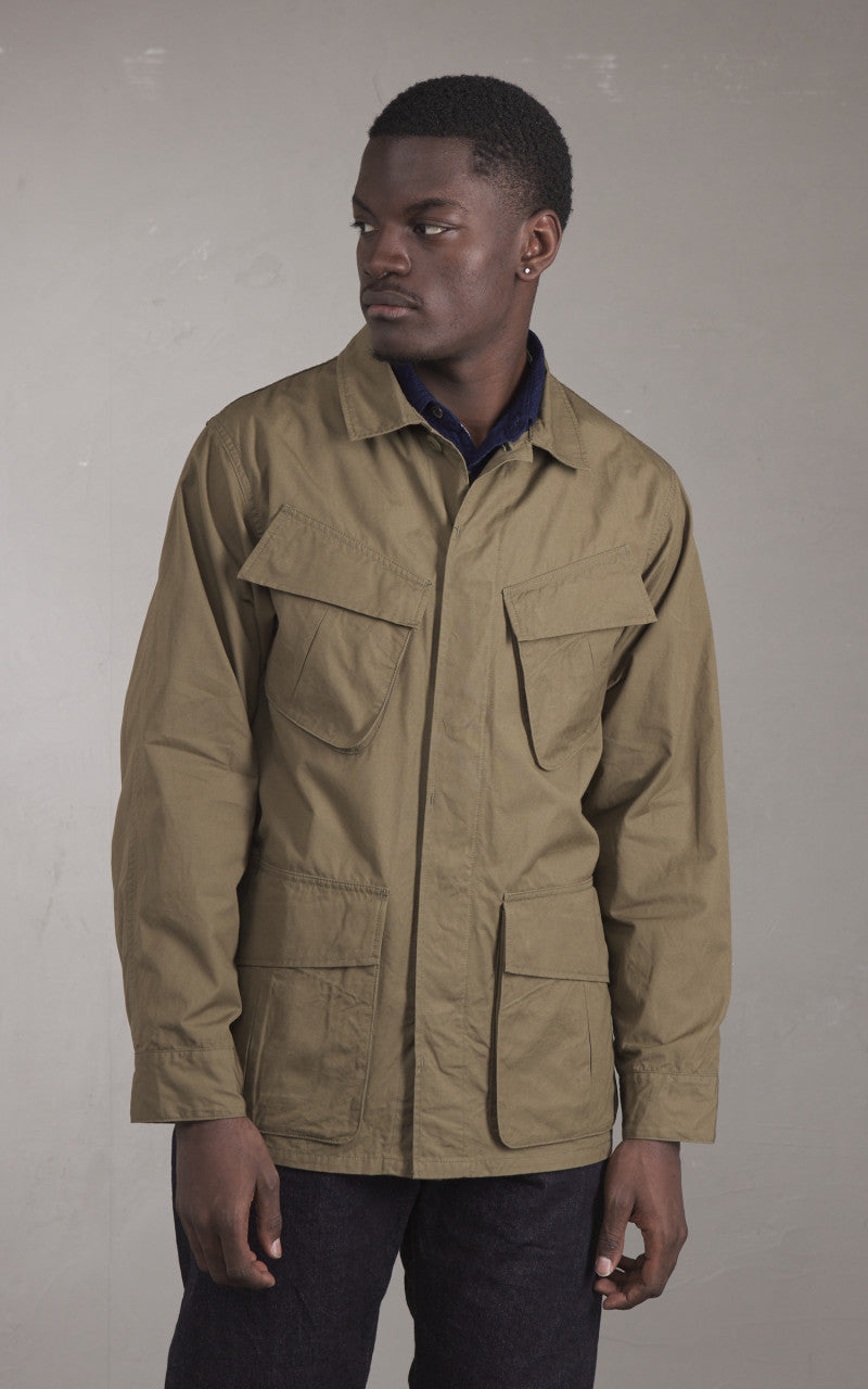 FOB Factory F2452 Jungle Fatigue Jacket Olive
