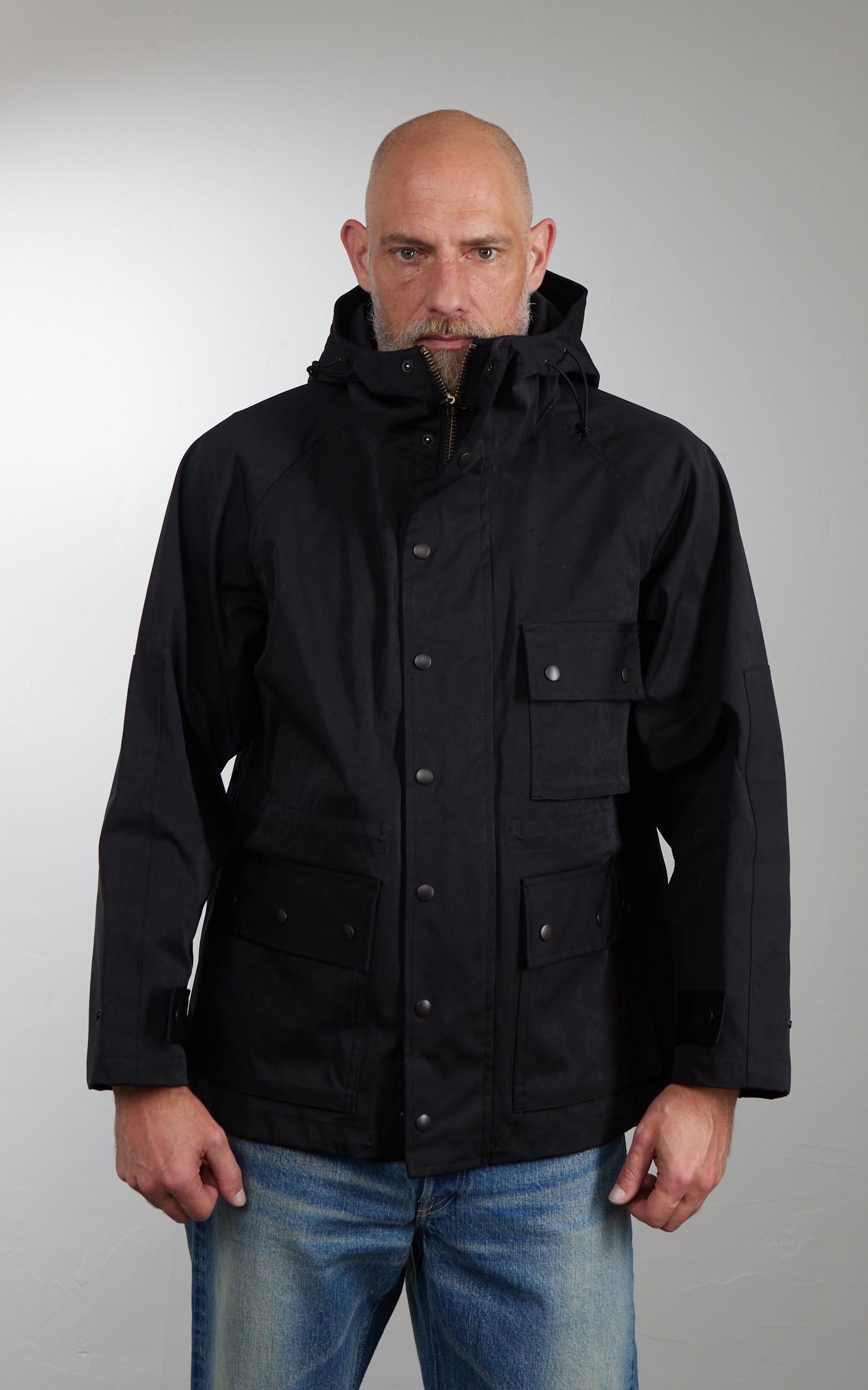FOB Factory F2453 Trail Mountain Parka Black