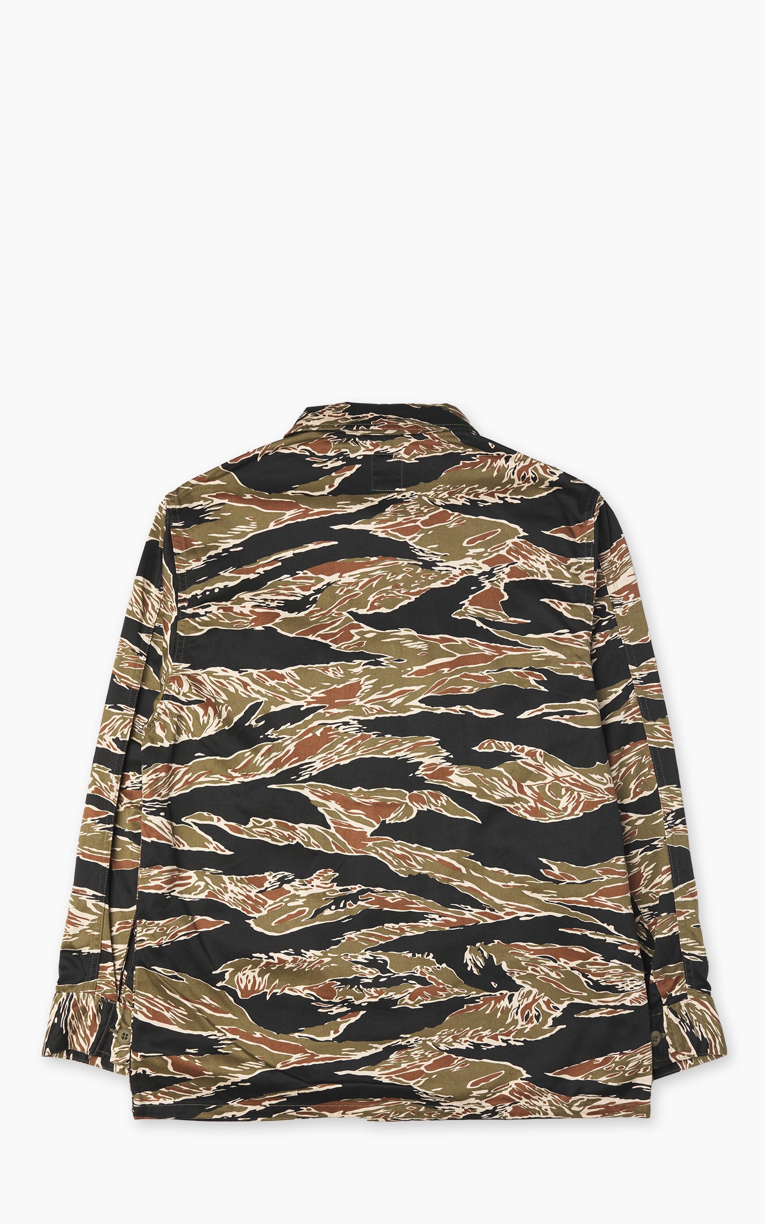 FOB Factory F2457 Jungle Fatigue Jacket Tiger Stripe Camouflage