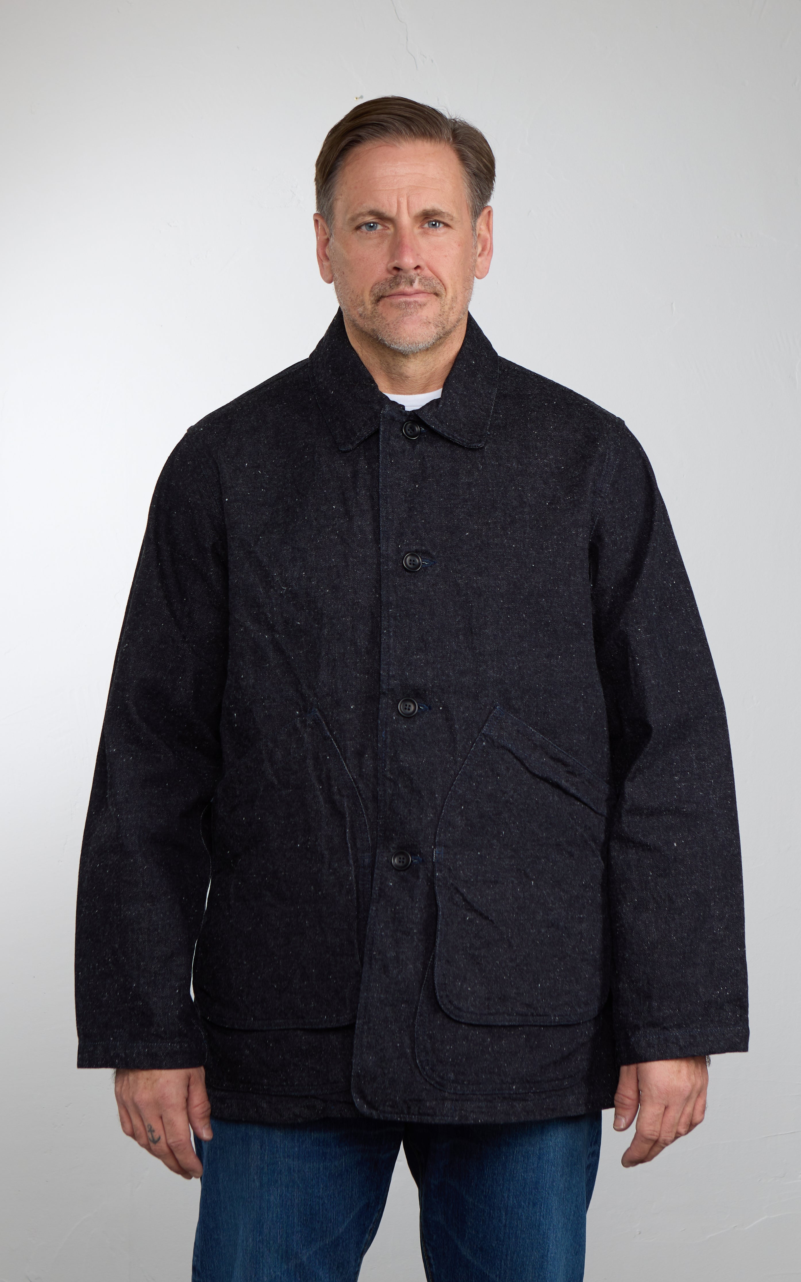 FOB Factory F2471 Denim Field Jacket Indigo